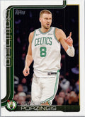 2025-26 Topps #3 Kristaps Porzingis Boston Celtics