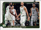 2025-26 Topps #272 Celtics Pride: The Jays Shine Boston Celtics