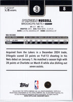 2025-26 Topps #8 D'Angelo Russell Brooklyn Nets