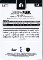 2025-26 Topps #13 Cameron Johnson Brooklyn Nets
