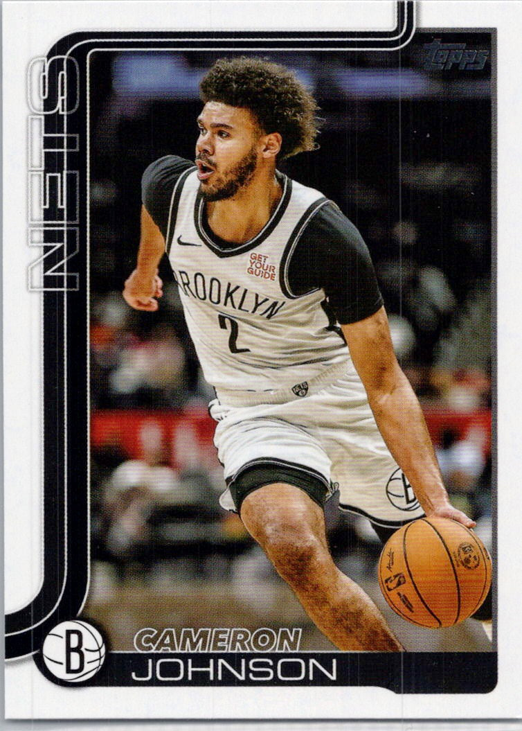 2025-26 Topps #13 Cameron Johnson Brooklyn Nets