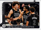 2025-26 Topps #273 Whatever It Takes: Nets Duo Dominates Brooklyn Nets