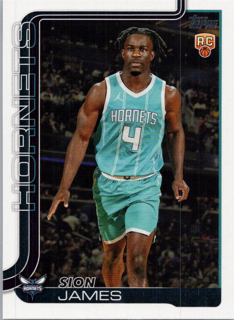 2025-26 Topps #233 Sion James Charlotte Hornets