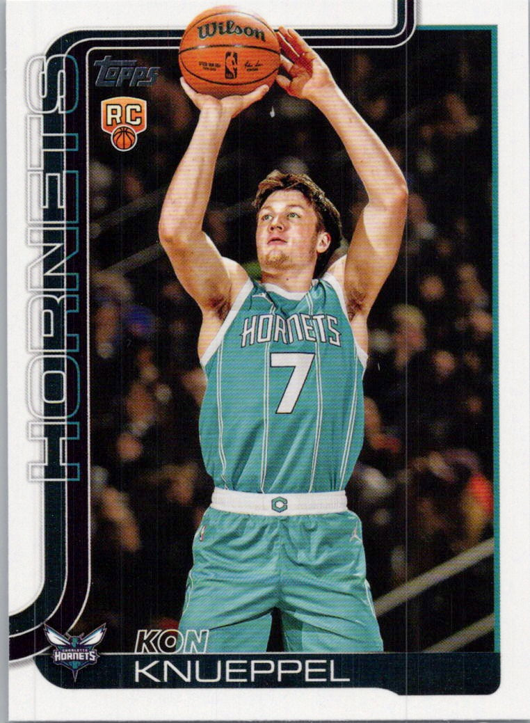 2025-26 Topps #204 Kon Knueppel Charlotte Hornets