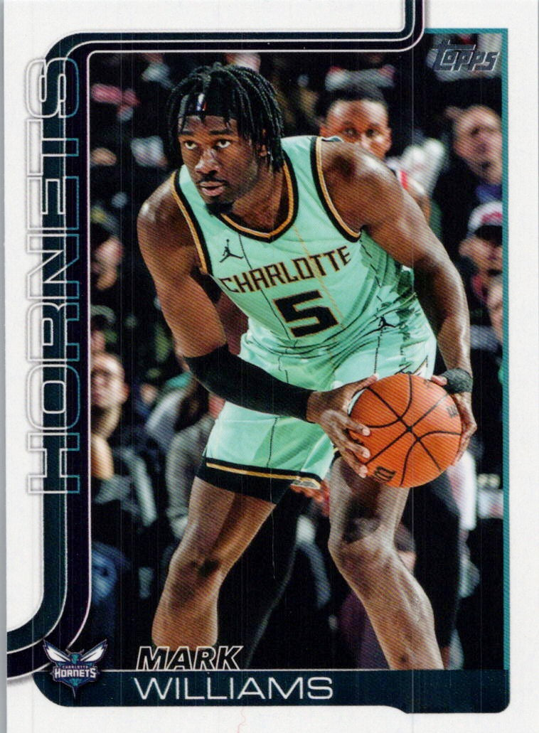 2025-26 Topps #70 Mark Williams Charlotte Hornets