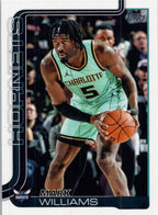 2025-26 Topps #70 Mark Williams Charlotte Hornets
