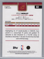 2025-26 Topps #82 Evan Mobley Holo Foil Cleveland Cavaliers
