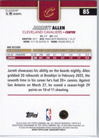 2025-26 Topps #85 Jarrett Allen Cleveland Cavaliers