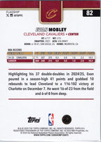 2025-26 Topps #82 Evan Mobley Cleveland Cavaliers