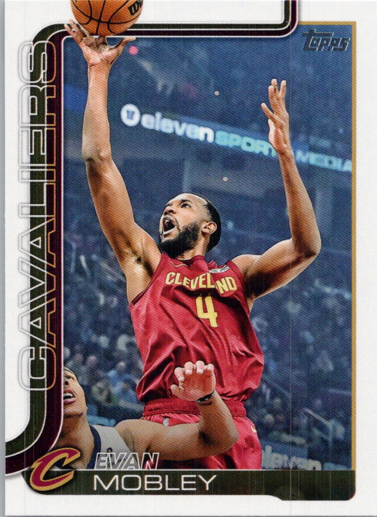 2025-26 Topps #82 Evan Mobley Cleveland Cavaliers