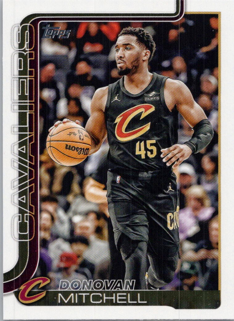 2025-26 Topps #80 Donovan Mitchell Cleveland Cavaliers
