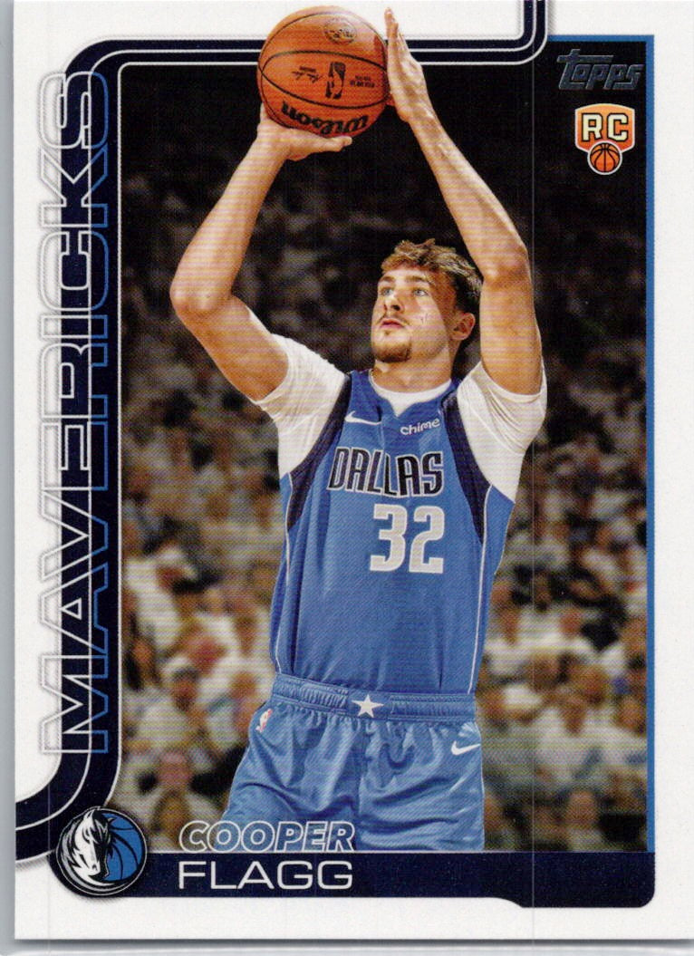 2025-26 Topps #201 Cooper Flagg Dallas Mavericks