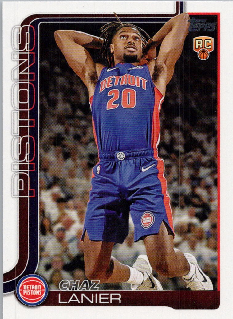 2025-26 Topps #238 Chaz Lanier Detroit Pistons