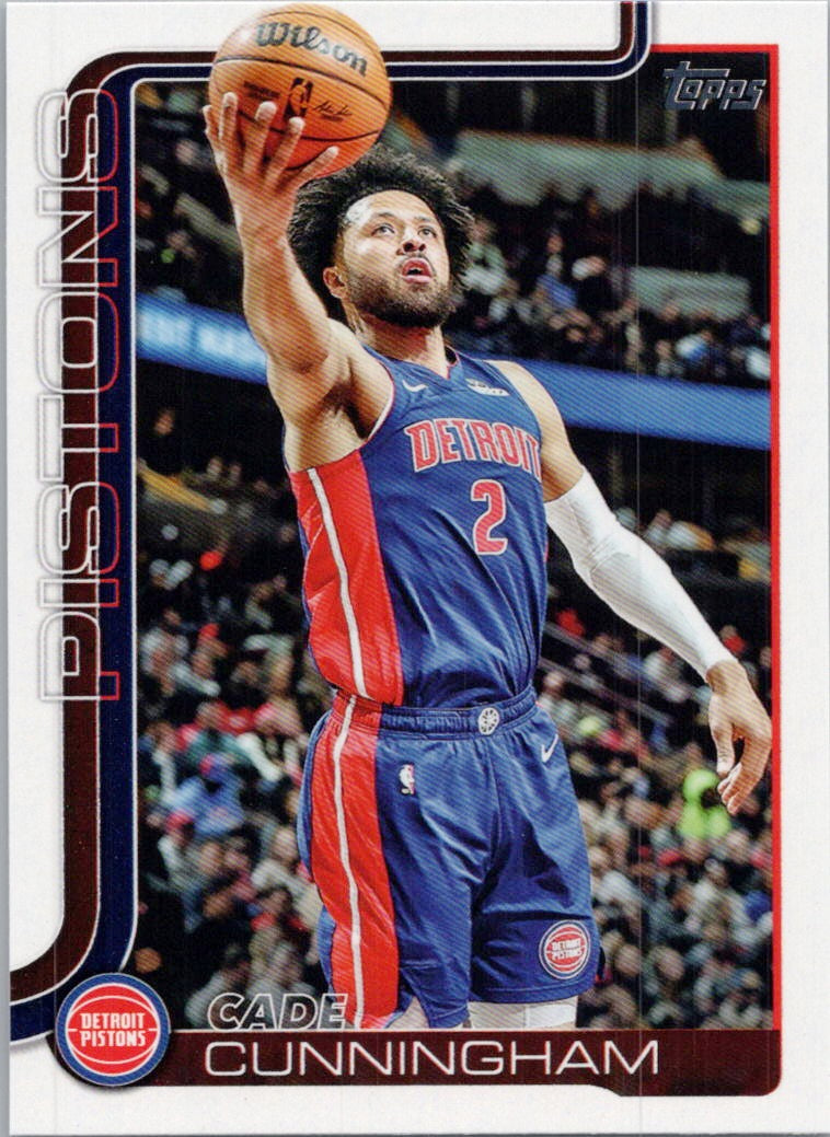 2025-26 Topps #40 Cade Cunningham Detroit Pistons