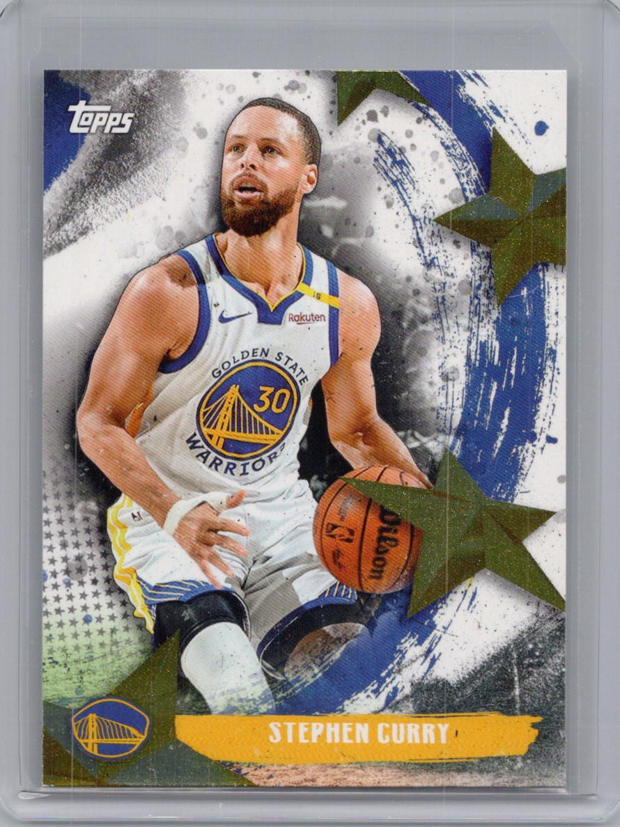 2025-26 Topps #SA-5 Stephen Curry Stars of the NBA Golden State Warriors