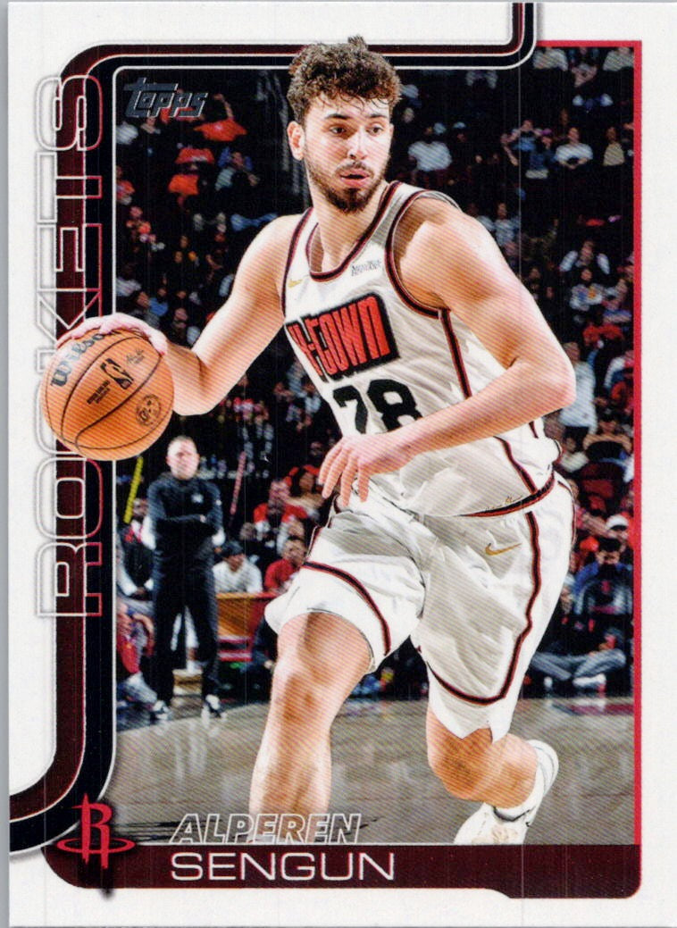 2025-26 Topps #180 Alperen Sengun Houston Rockets