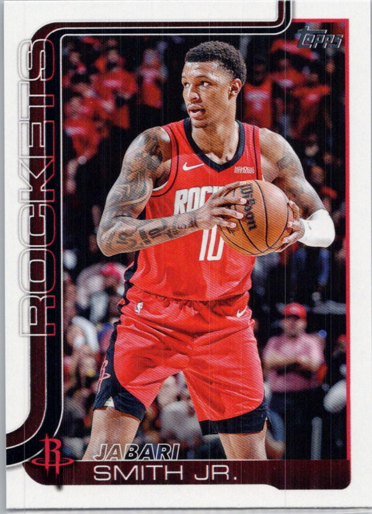 2025-26 Topps #177 Jabari Smith Jr. Houston Rockets