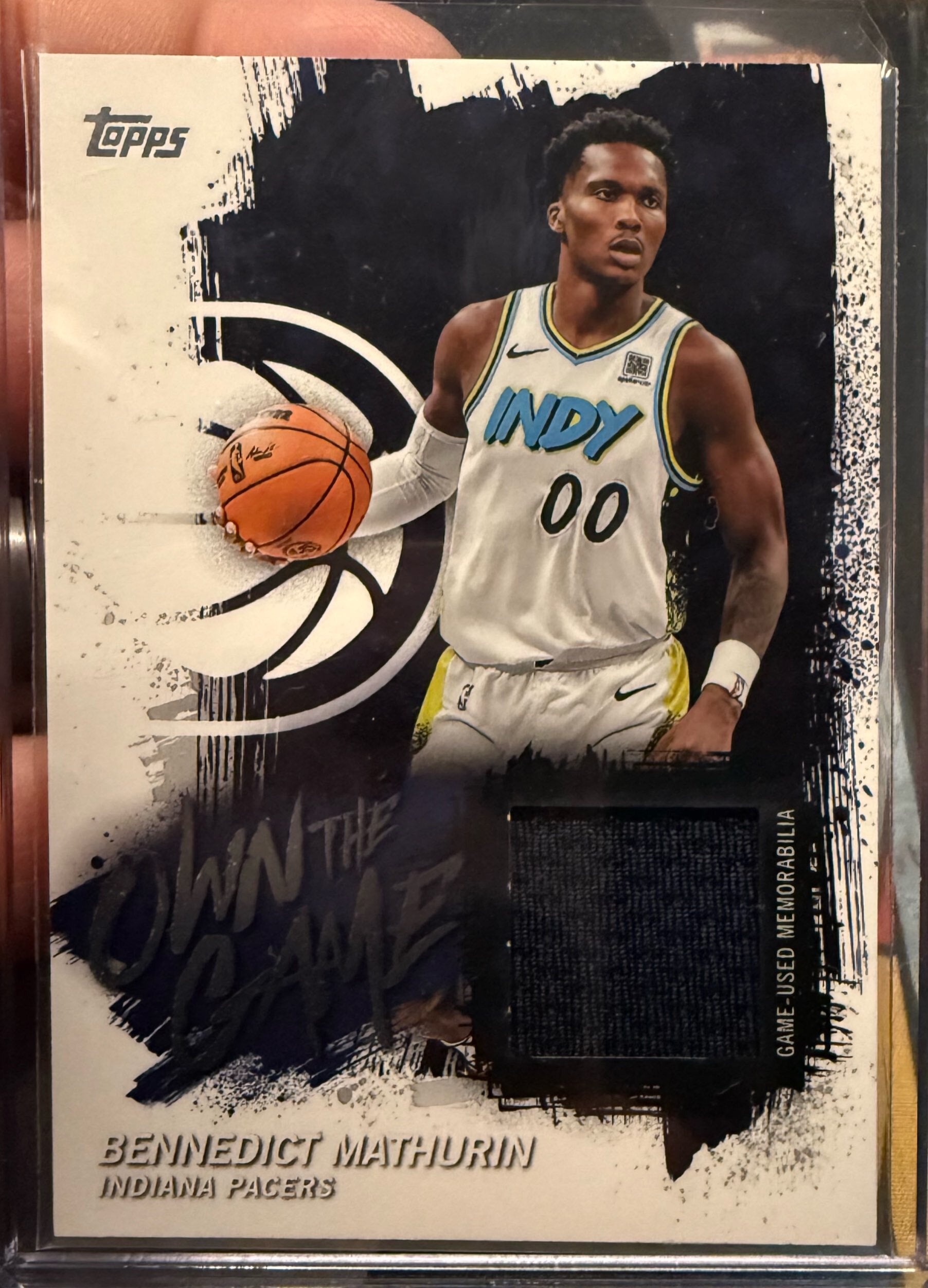 2025-26 Topps #OTGA-BM Bennedict Mathurin Own the Game Indiana Pacers