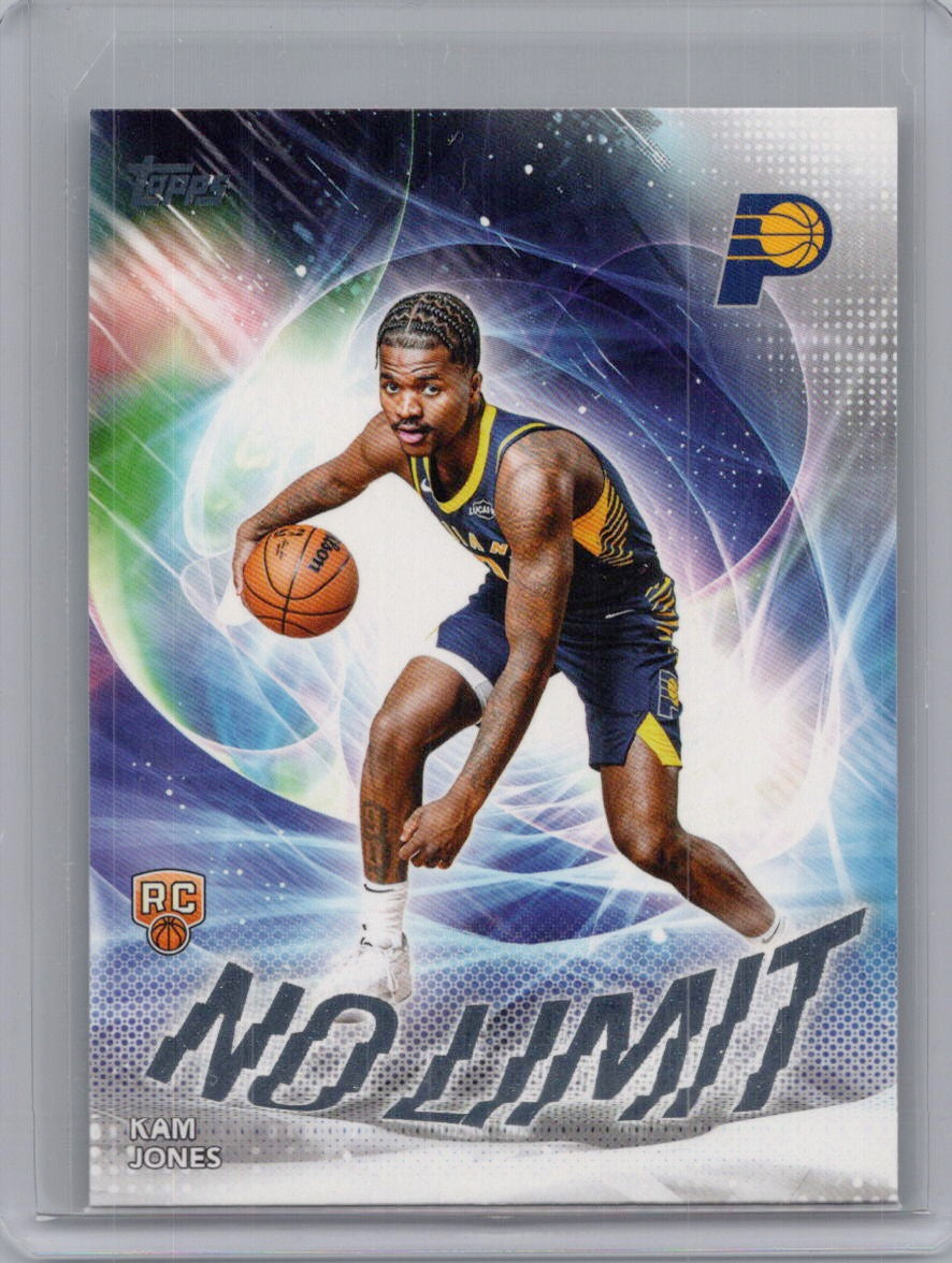 2025-26 Topps #NL-38 Kam Jones No Limit Indiana Pacers