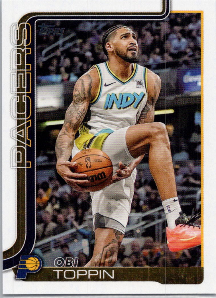 2025-26 Topps #51 Obi Toppin Indiana Pacers