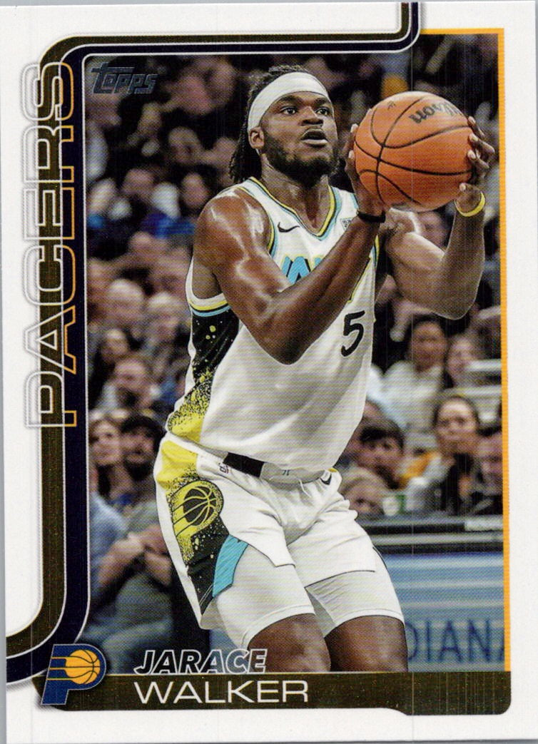 2025-26 Topps #50 Jarace Walker Indiana Pacers