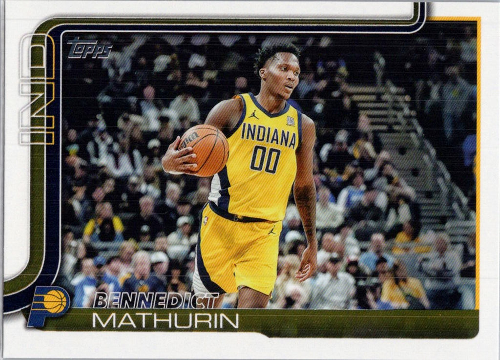 2025-26 Topps #48 Bennedict Mathurin Indiana Pacers