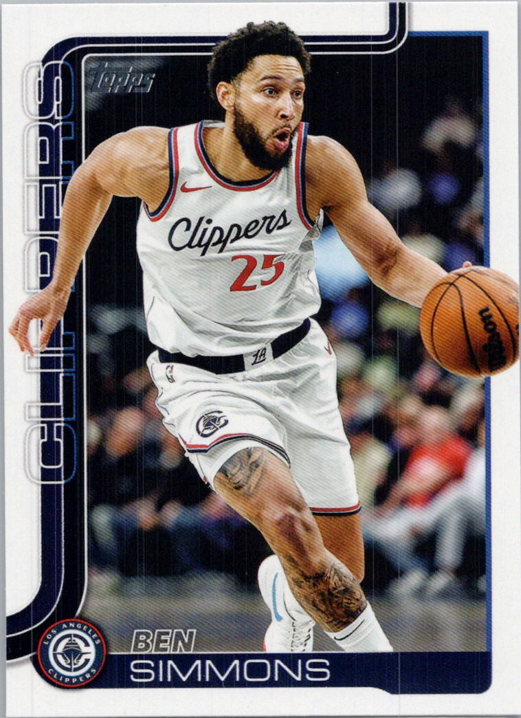 2025-26 Topps #147 Ben Simmons Los Angeles Clippers