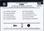2025-26 Topps #292 LA Way: Clippers Battle Behind Their Stars Los Angeles Clippers