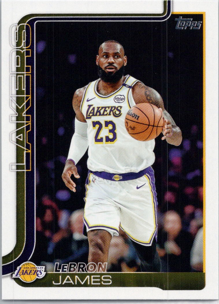 2025-26 Topps #150 LeBron James Los Angeles Lakers