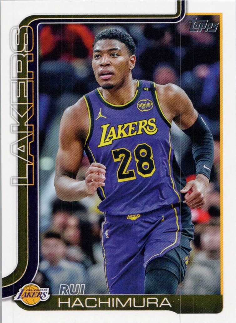 2025-26 Topps #154 Rui Hachimura Los Angeles Lakers