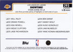 2025-26 Topps #293 Showtime!: Stars Shine in Los Angeles Lakers