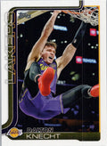 2025-26 Topps #153 Dalton Knecht Los Angeles Lakers