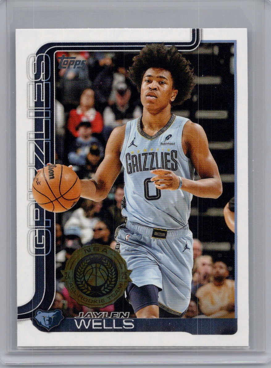 2025-26 Topps #183 Jaylen Wells Memphis Grizzlies