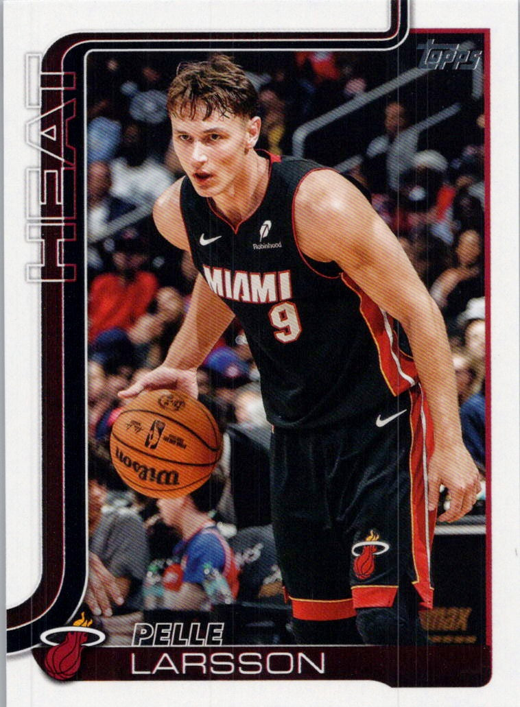 2025-26 Topps #79 Pelle Larsson Miami Heat