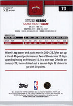 2025-26 Topps #73 Tyler Herro Miami Heat