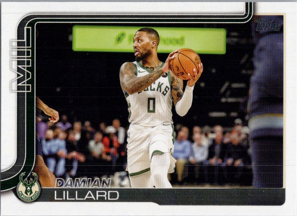 2025-26 Topps #55 Damian Lillard Milwaukee Bucks