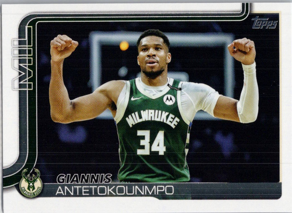 2025-26 Topps #54 Giannis Antetokounmpo Milwaukee Bucks