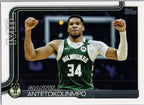 2025-26 Topps #54 Giannis Antetokounmpo Milwaukee Bucks