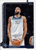 2025-26 Topps #111 Rudy Gobert Minnesota Timberwolves