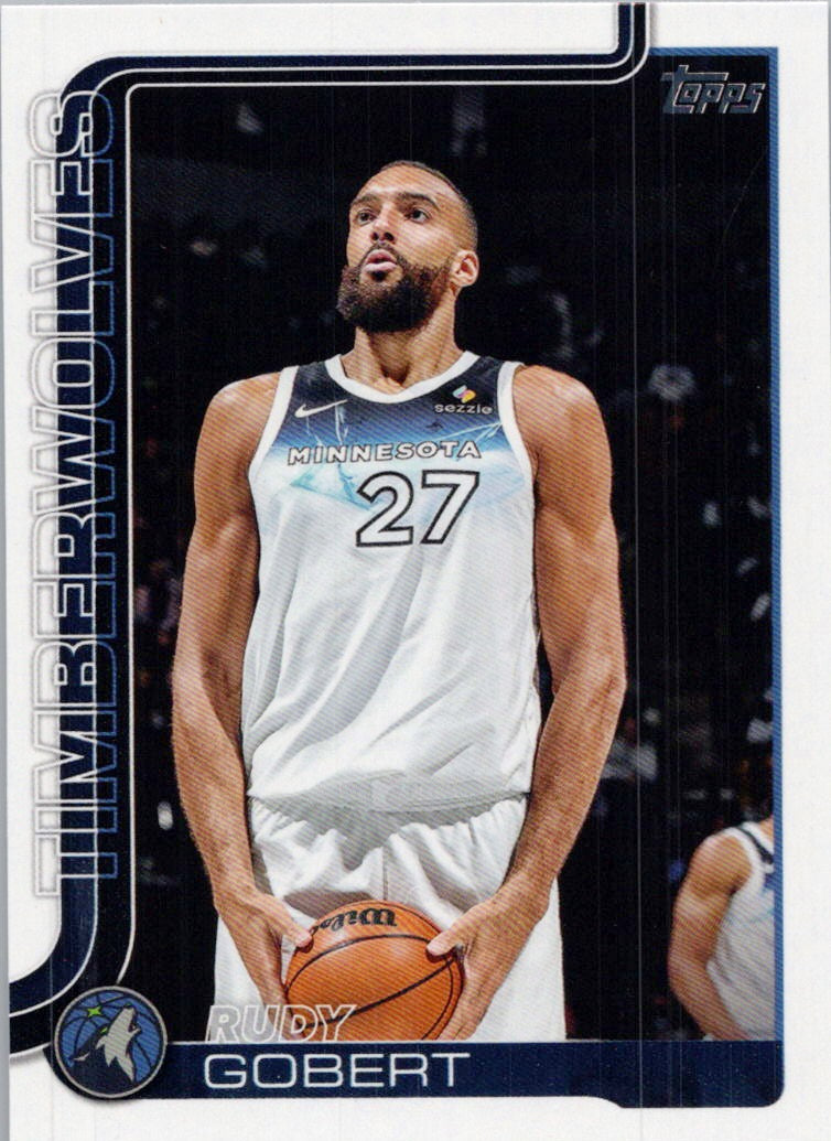 2025-26 Topps #111 Rudy Gobert Minnesota Timberwolves
