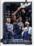 2025-26 Topps #287 Protect Home Court: Wolves Bring Energy Minnesota Timberwolves