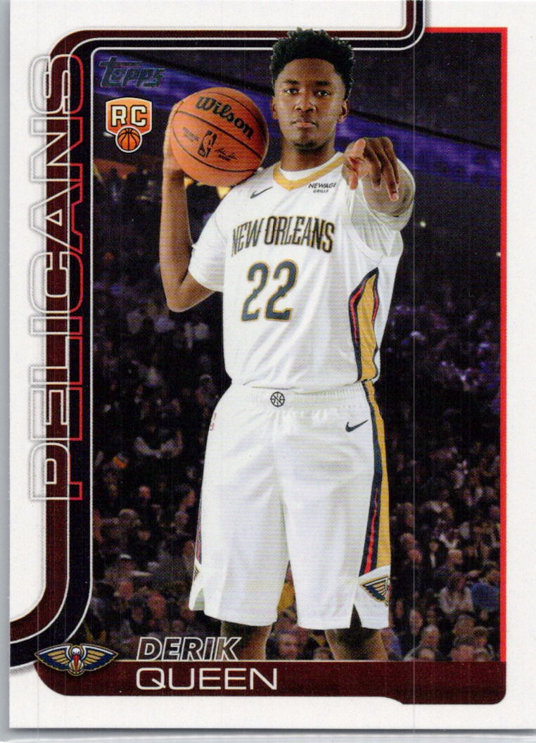 2025-26 Topps #213 Derik Queen New Orleans Pelicans