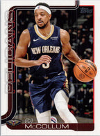 2025-26 Topps #193 CJ McCollum New Orleans Pelicans