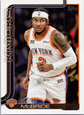 2025-26 Topps #17 Miles McBride New York Knicks