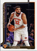 2025-26 Topps #19 Karl-Anthony Towns New York Knicks