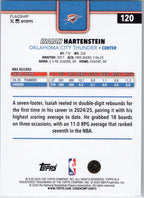 2025-26 Topps #120 Isaiah Hartenstein Oklahoma City Thunder