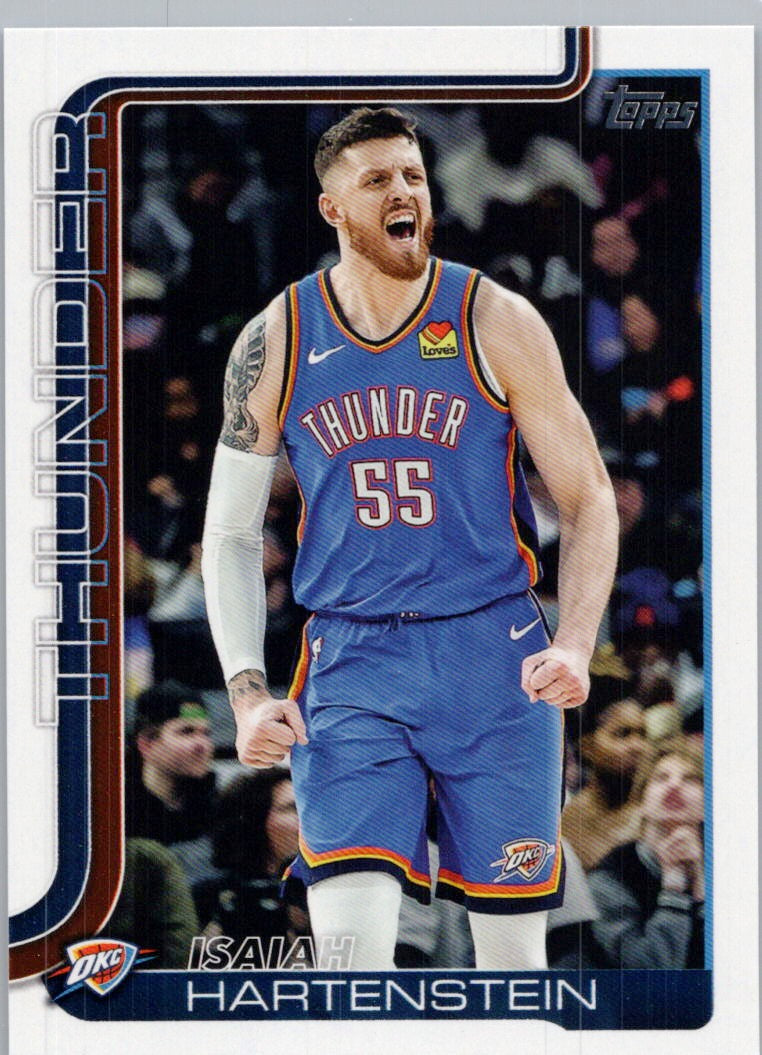 2025-26 Topps #120 Isaiah Hartenstein Oklahoma City Thunder