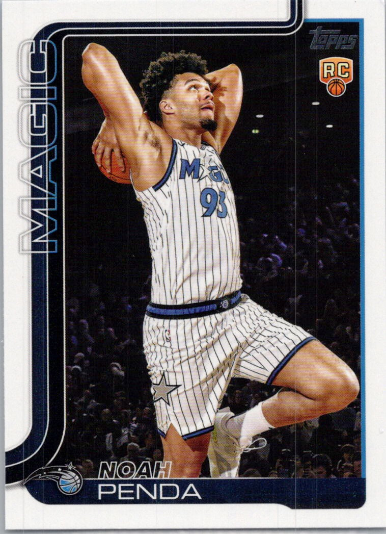 2025-26 Topps #232 Noah Penda Orlando Magic