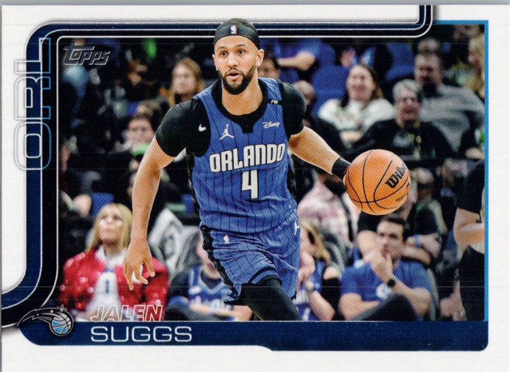 2025-26 Topps #92 Jalen Suggs Orlando Magic