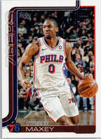 2025-26 Topps #21 Tyrese Maxey Philadelphia 76ers
